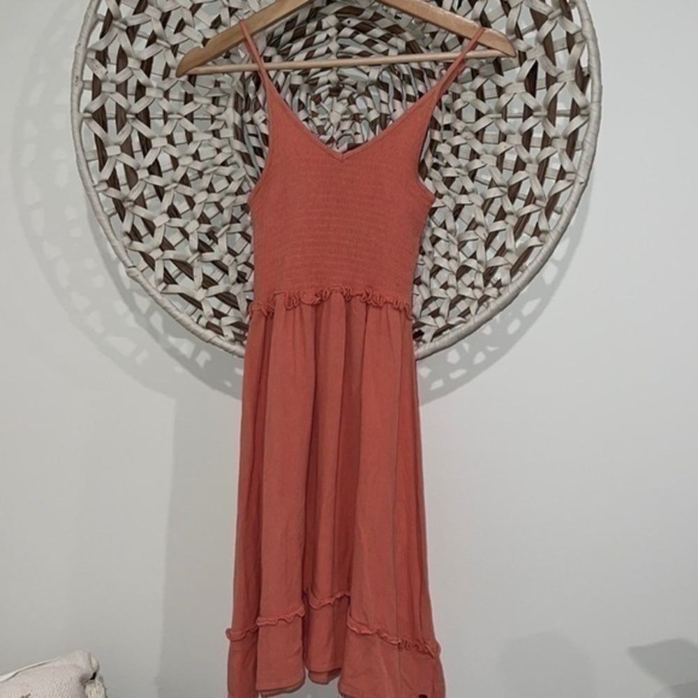 Roxy peach beach dress size small